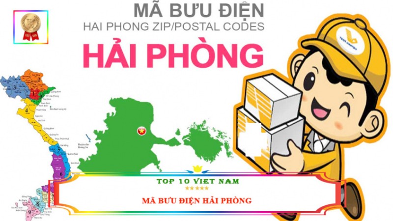 Mã ZIP Hải Phòng và danh sách mã ZIP các quận/huyện tại đây