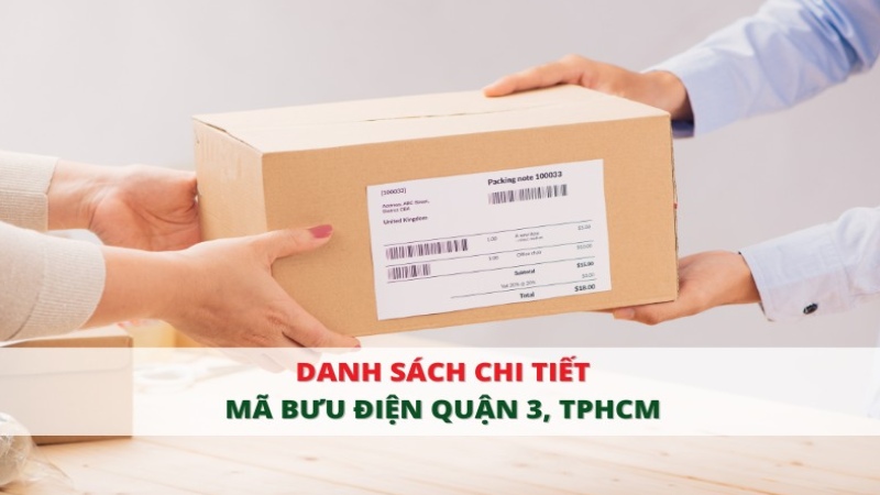 Danh sách mã bưu chính các quận huyện ở Hồ Chí Minh 2