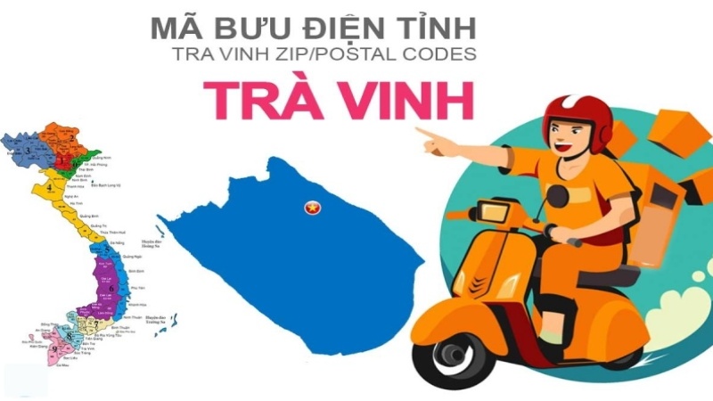 Mã ZIP Trà Vinh và bảng ZIP Code từng huyện ở Trà Vinh