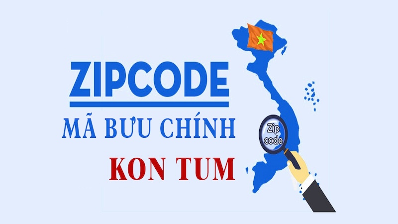 mã bưu chính Kon Tum