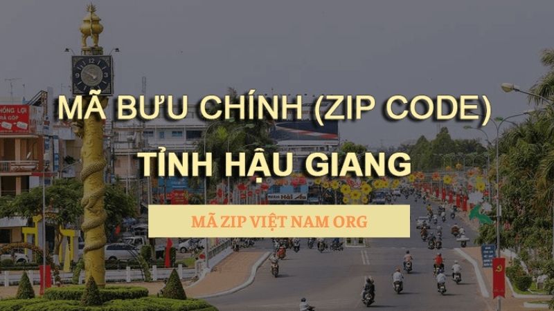 Mã bưu điện Hậu Giang