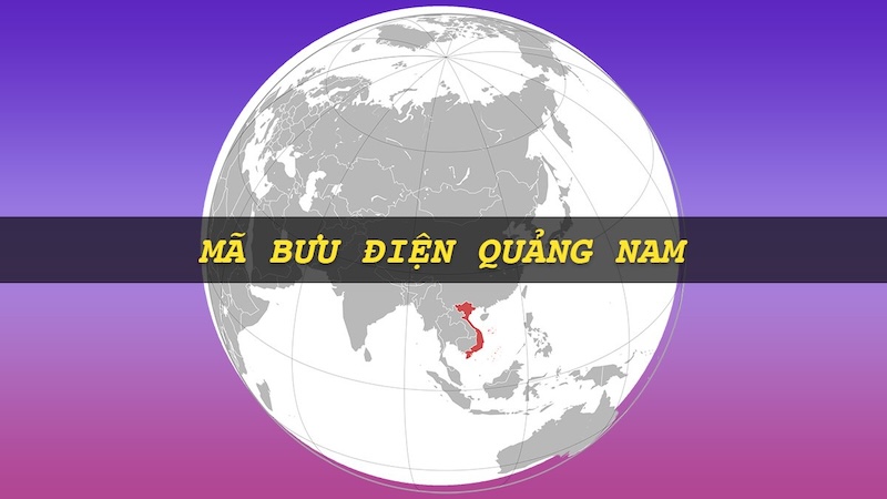 Mã bưu điện Quảng Nam