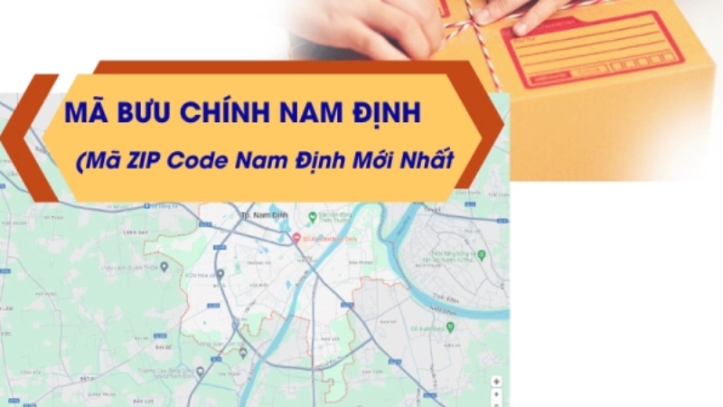 Mã ZIP các huyện Nam Định cập nhật mới nhất