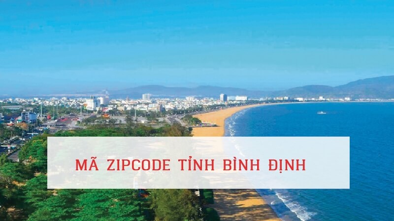 mã zip code tỉnh Bình Định