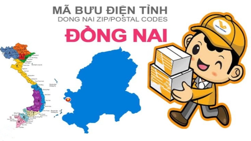 Mã ZIP Đồng Nai bao nhiêu