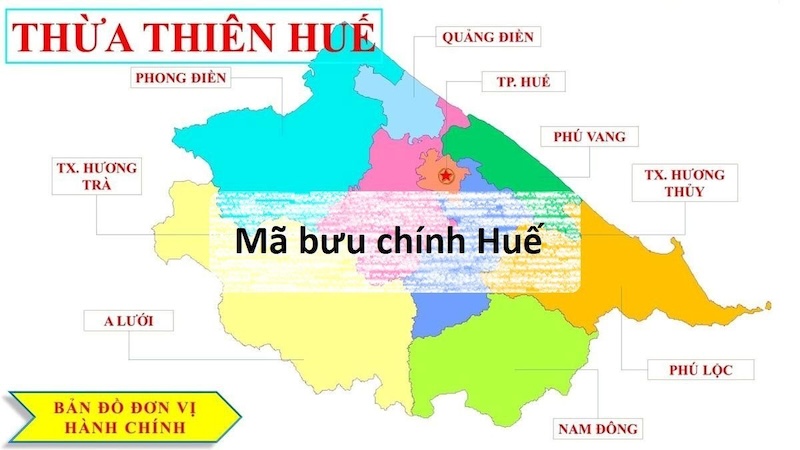 Tra cứu mã ZIP Thừa Thiên Huế chi tiết từng bưu cục