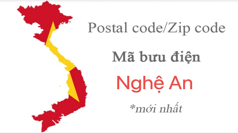 Cập nhật số liệu mã ZIP Nghệ An chính xác nhất